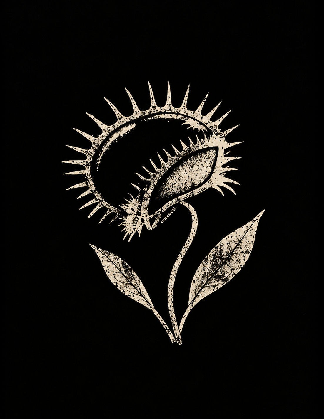 FlyTrapHouse Venus flytrap logo